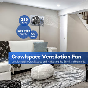 crawl space ventilation fans