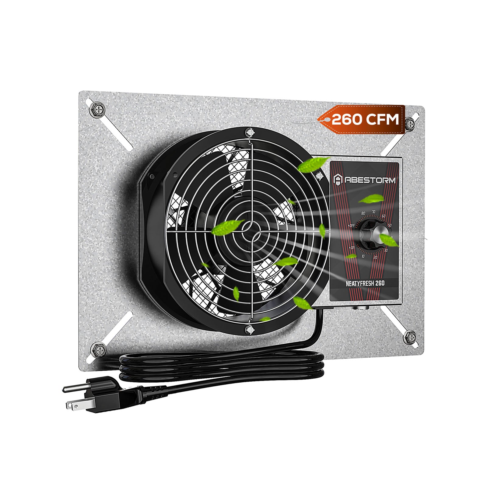 Abestorm 260CFM Crawlspace Ventilation Fan | NeatyFresh 260