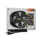 Abestorm 260CFM Crawlspace Ventilation Fan | NeatyFresh 260