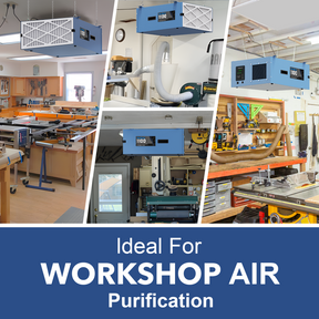 air filtration system for wood shop