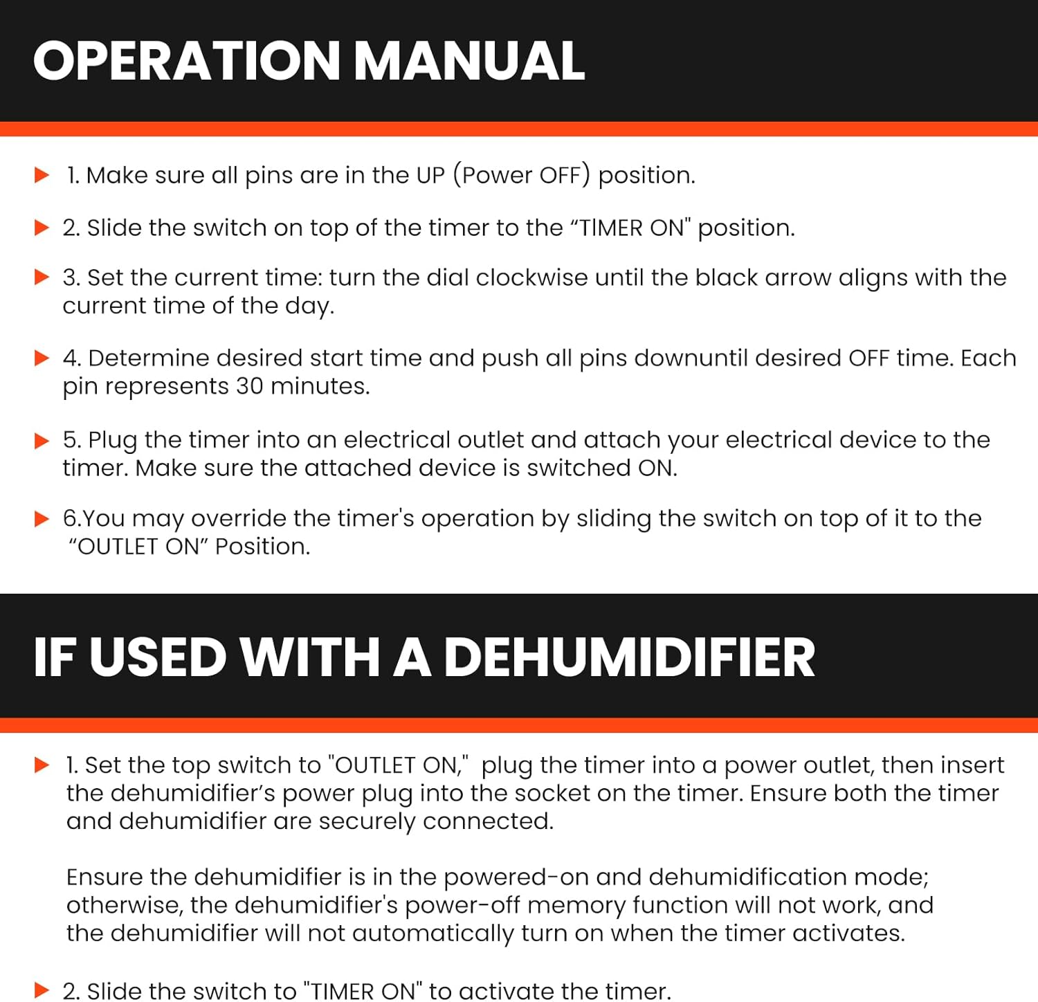 Abestorm Dehumidifier accessory Package