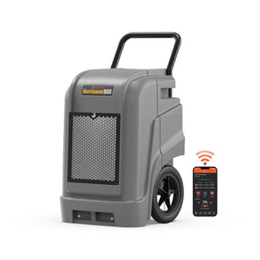 Abestorm 190 PPD 2,600 Sq.Ft Smart WIFI Commercial Dehumidifier with Pump and Drain Hose | Hurricane 900 Grey