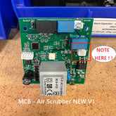 Main Control Board with Speed Control Knob - Air Scrubbers