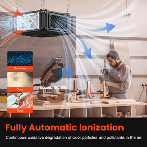Abestorm 3-side Air Intake Air Filtration System for Woodworking | DecDust 780
