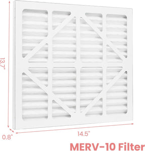 Abestorm MERV-10 Air Filter (2Pack) for Filteair HEPA S1 S2 S3 / Filteair HEPA V1 V2 V3 Air Scrubber