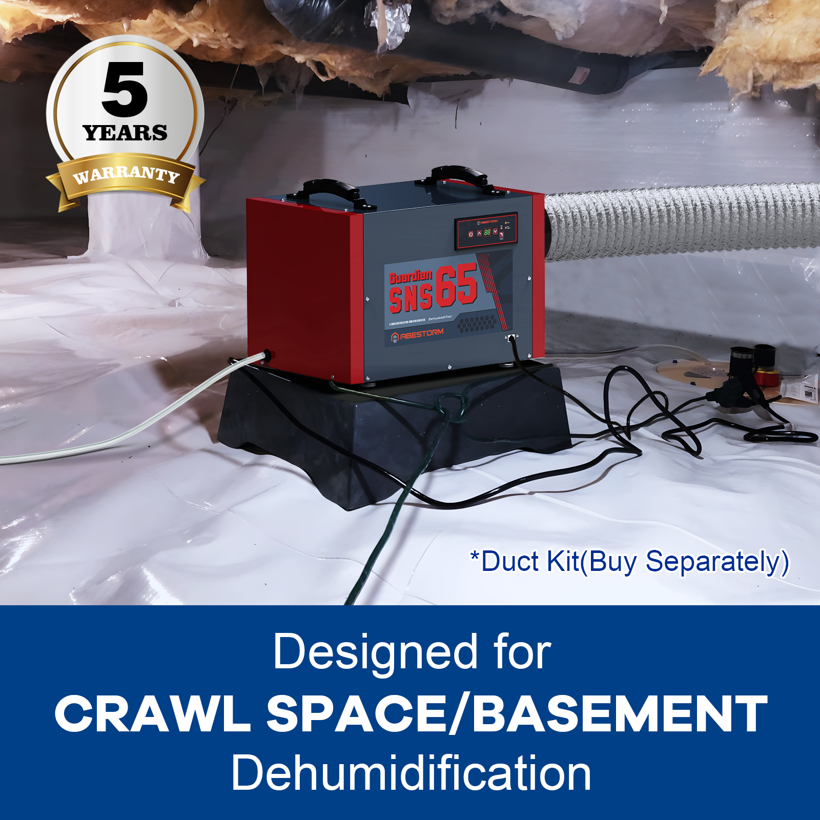 does an encapsulated crawl space need a dehumidifier